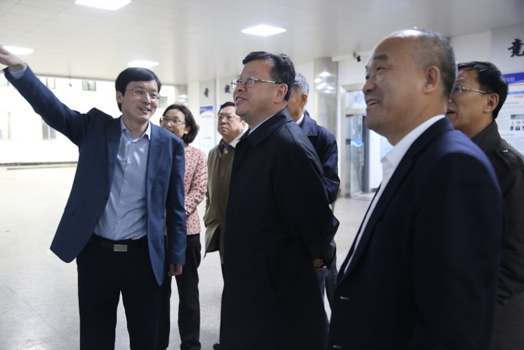 2019年，时任水利部副部长蒋旭光莅临实验室指导工作